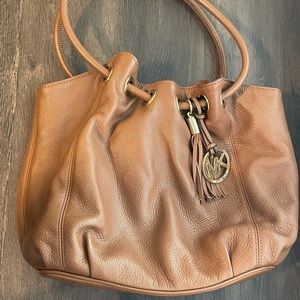 Michael Kors Brown Leather Purse